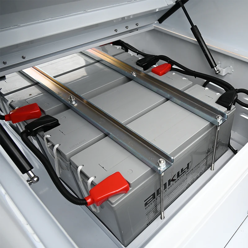 Full autonomy Installation Free 2 Panels Mobile Solar Power Surveillance CCTV Trailer For Outdoor Security