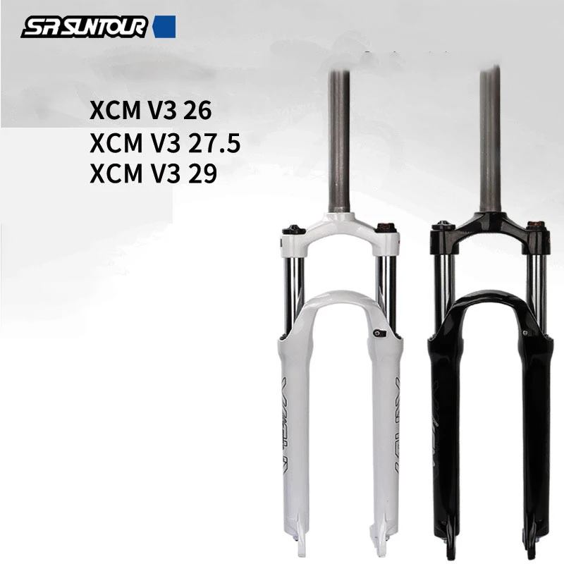 SUNTOUR 2022 Новая Механическая передняя вилка для горного велосипеда XCM 26 дюймов 27 5 дюйма