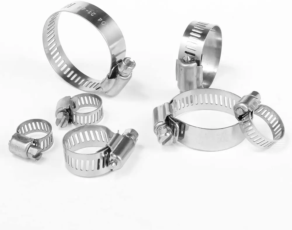 General Purpose Worm-Drive Clamps for Firm Hose and Tube