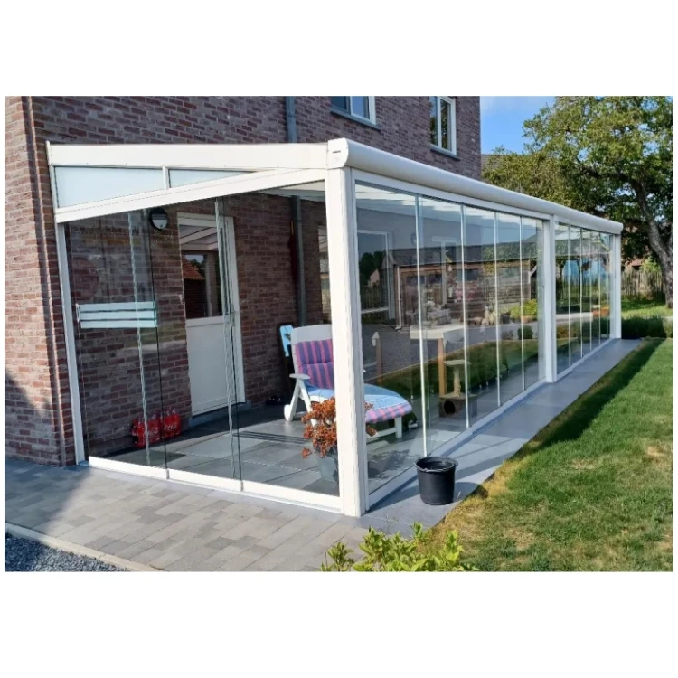 Outdoor Aluminum and Glass Room Verandas with Glass Roof Elegant Sunrooms & Glass Houses