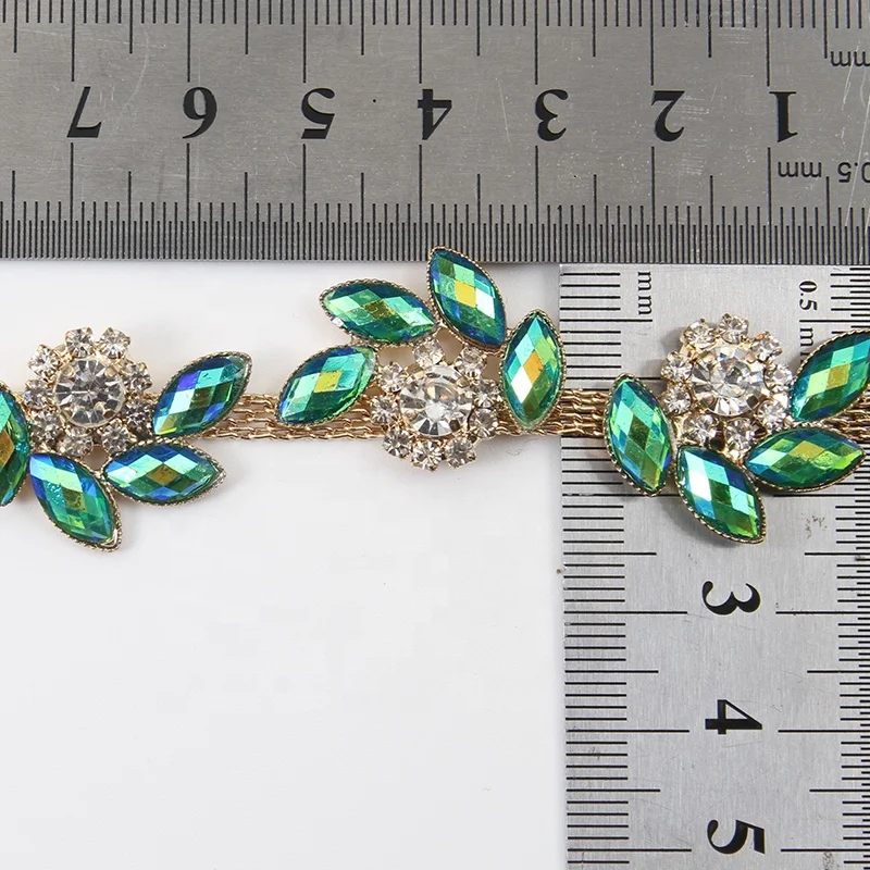 Kavatar rhinestone chain crystal rhinestone chain trim