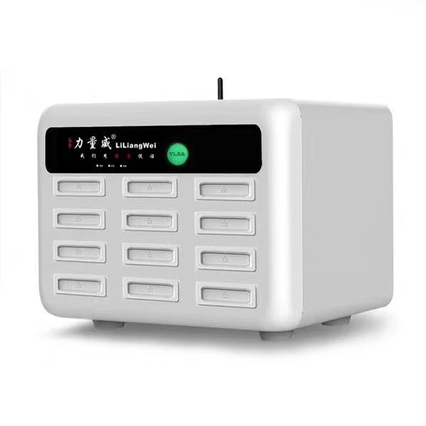 Office Family 12 Slots Power Bank Charging Station Without Software System