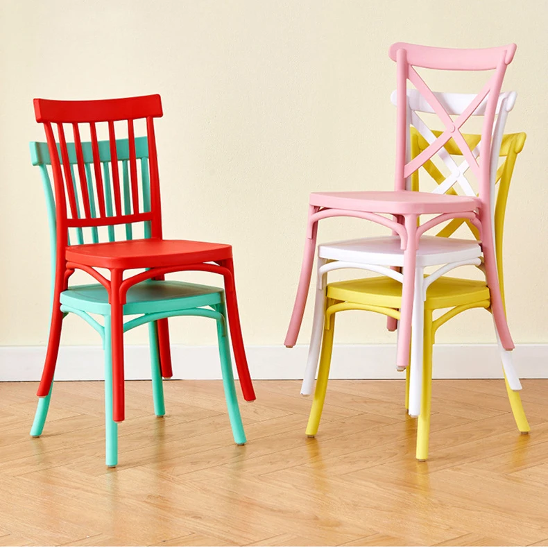 School Kindergarten and Nursery Furniture Plastic Colorful Kids chivari Chair Children Party Kids Plastic Dining Chairs