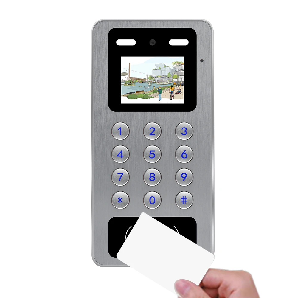 Ethernet cable/4G  metal case Video Door phone Intercom remote apartment door access control system video intercom
