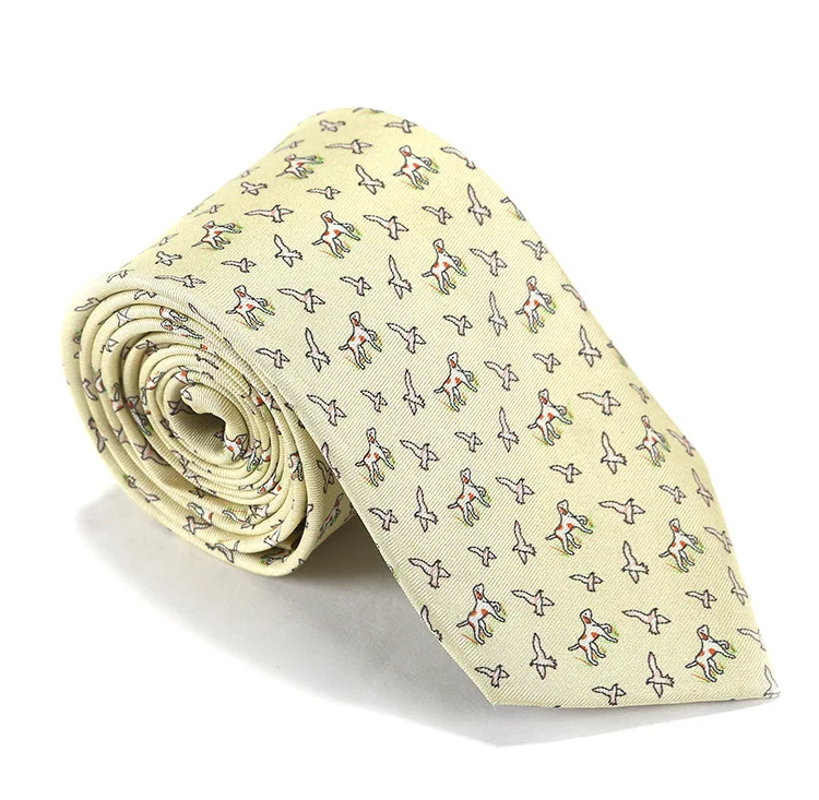 2019  Fashion Necktie Silk Jacquard Tie
