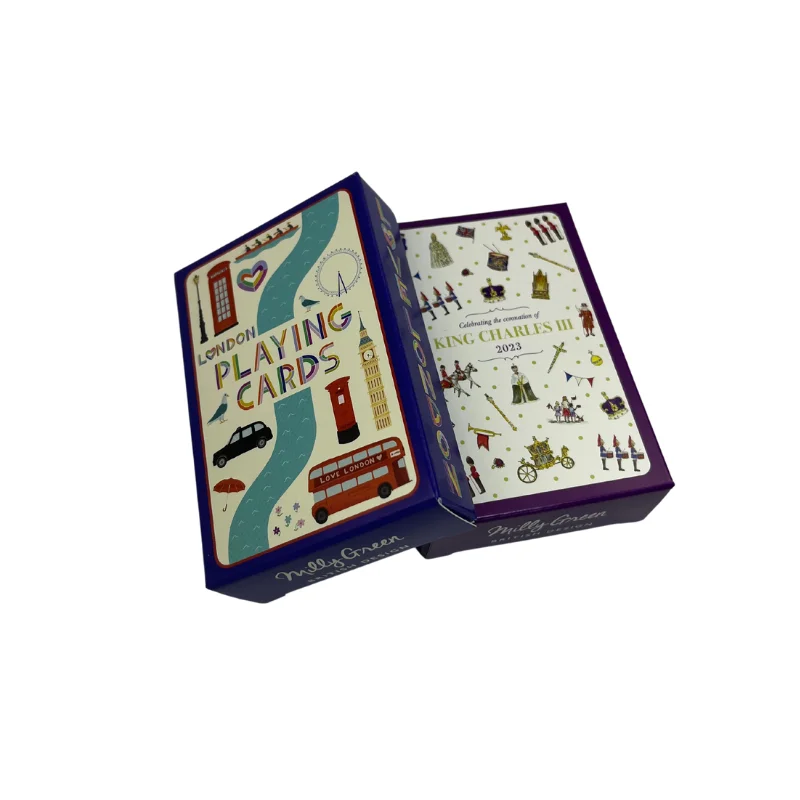 designable leather sleeves game customized box packing luxury adult bee printing on playing cards playing card deck