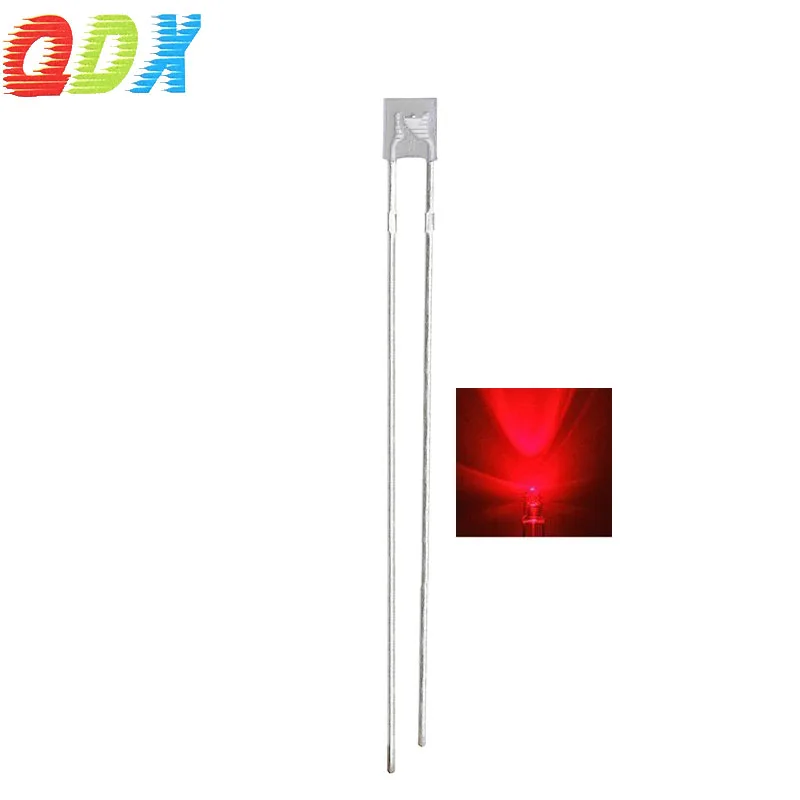 China Factory promotion 1*3*4mm Square LED white hair Red light-emitting diode 1*3*4mm Led Dip In Diode1000pcs/bag led module