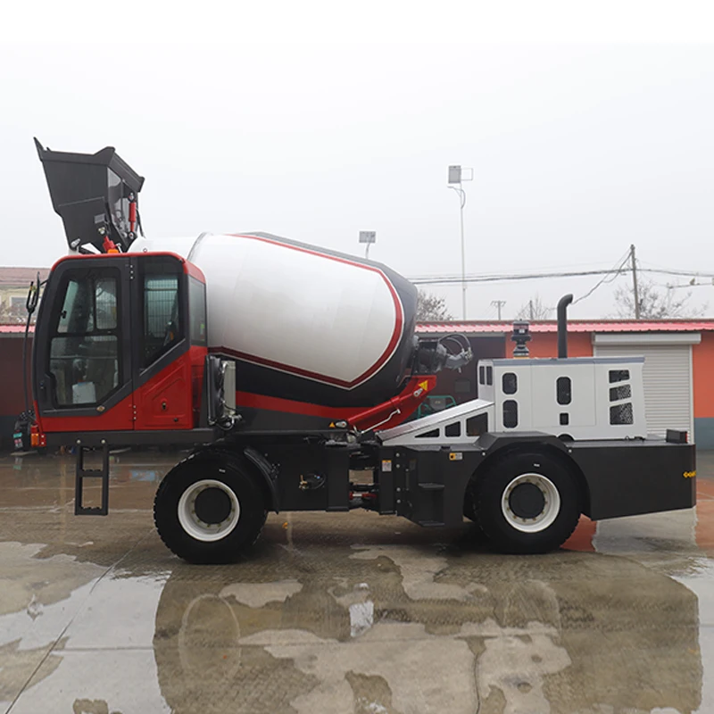 Free Shipping Euro 5 EPA Chinese Factory SAAO self loading concrete mixer truck with low price for sale