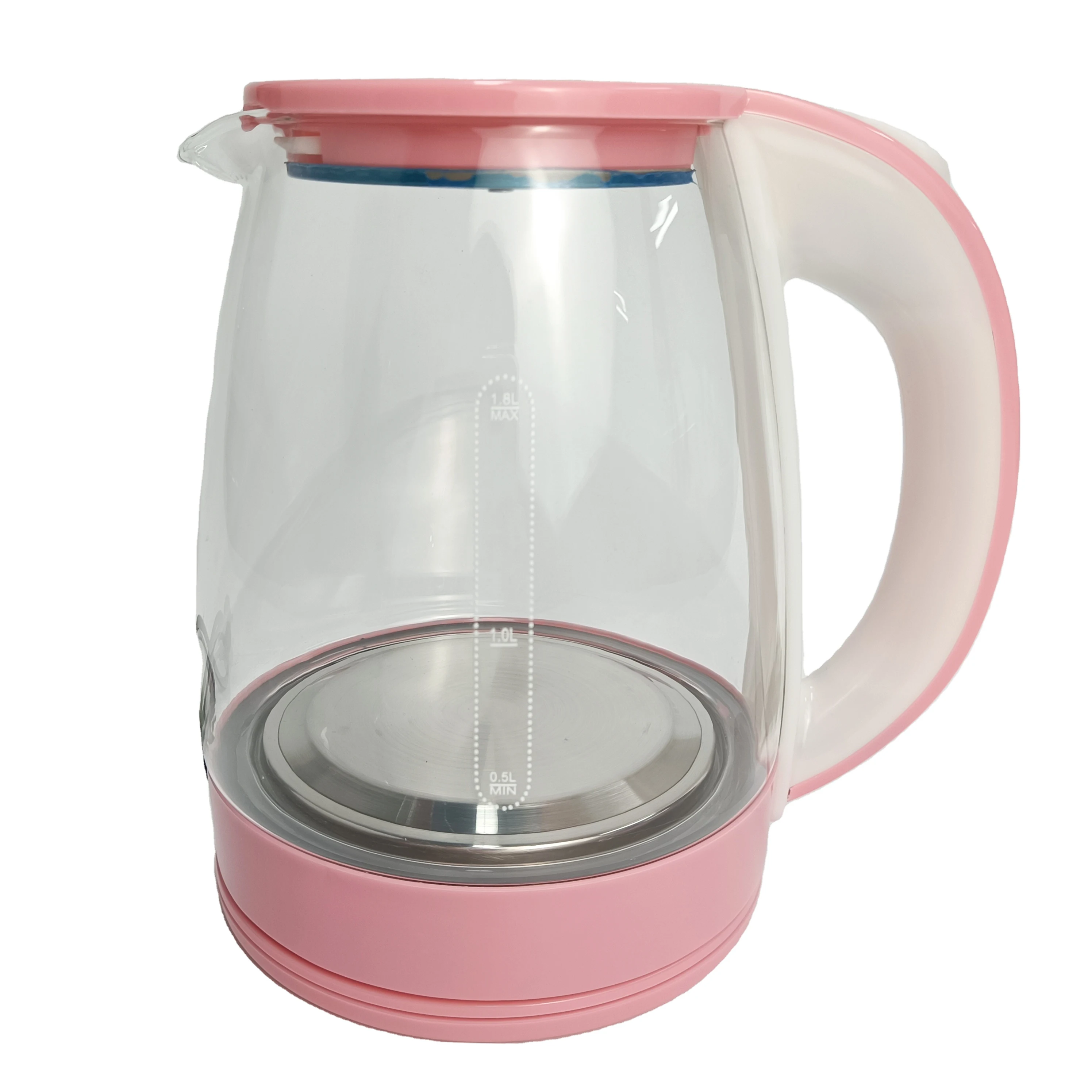 Best selling Home appliance 1.8L  electric glass kettle with Fashion Custom Design