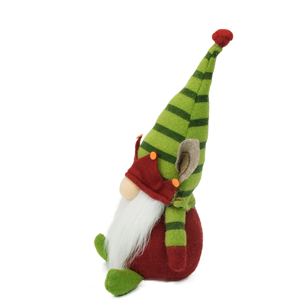 Victor Factory Gnome Christmas Decoration New Xmas Ears Gnomes Handmade Swedish Tomte Crown Gonk