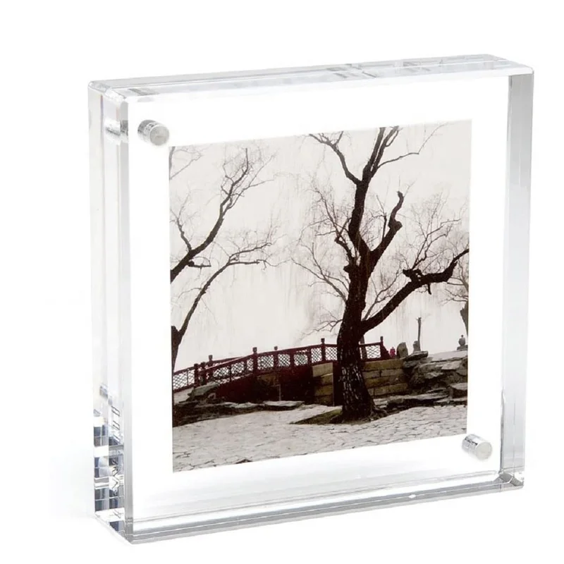 High quality luxury custom clear plexiglass acrylic photo frames acrylic acrylic picture frames 5x7