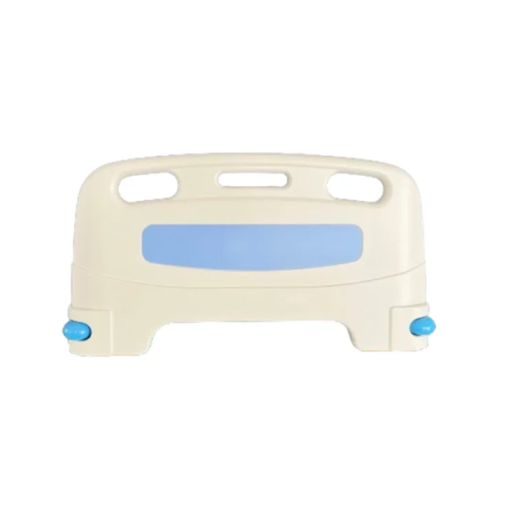 Wholesale medical head and foot board hospital bed accessories plastic abs headboard and footboard