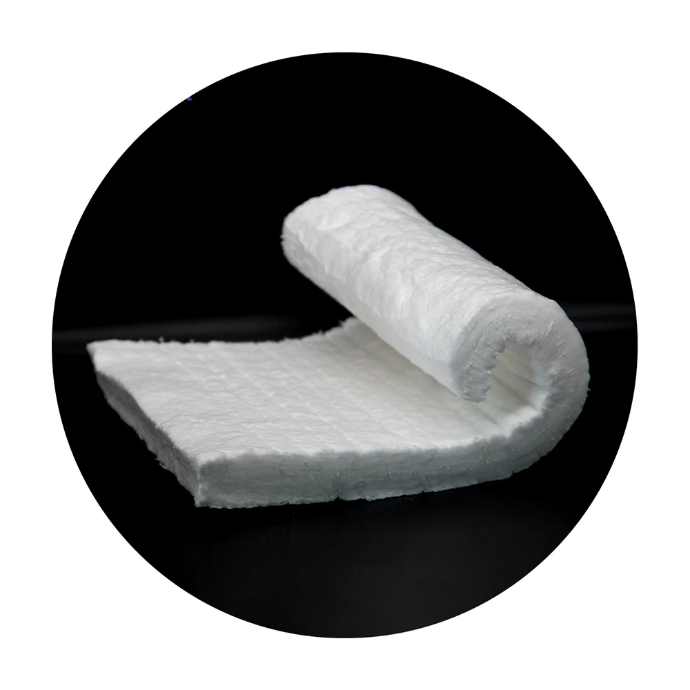 Top Temperature High Aluminum Heat-Insulating Material Oven Refractory Ceramic Fiber Wool Mat Blankets Product