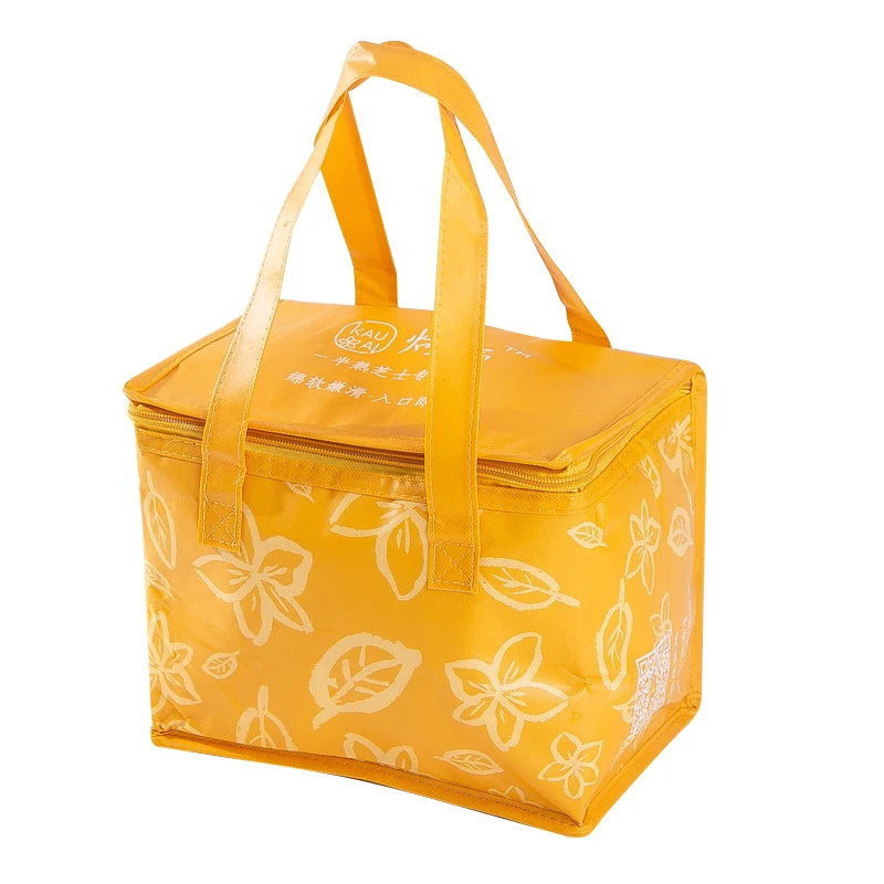 Custom logo Cooler Picnic Portable Ice Thermal Bag Food Bag Drink Carrier Insulated Bag