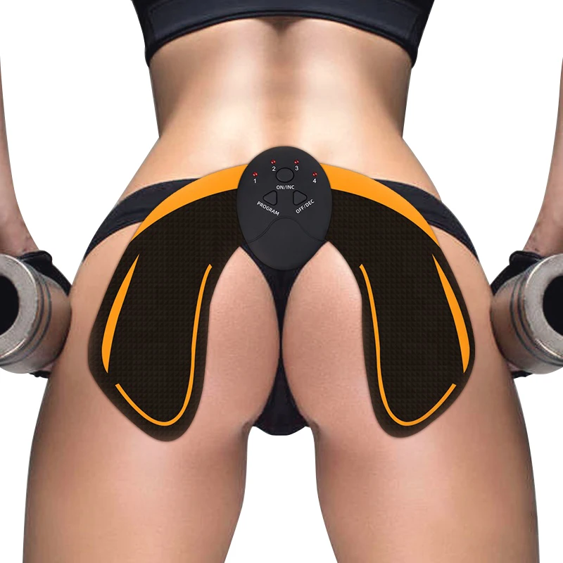 Стимулятор АБС Электрический беспроводной для ягодиц и бедер, гель-массажер для похудения, тренажер для мышц