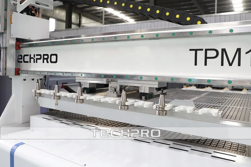 TechPro 3 оси пильного диска резьба по дереву машины для резки 1500*3200mm машина с 3d линейная Автоматическая смены инструмента горячего сбывания