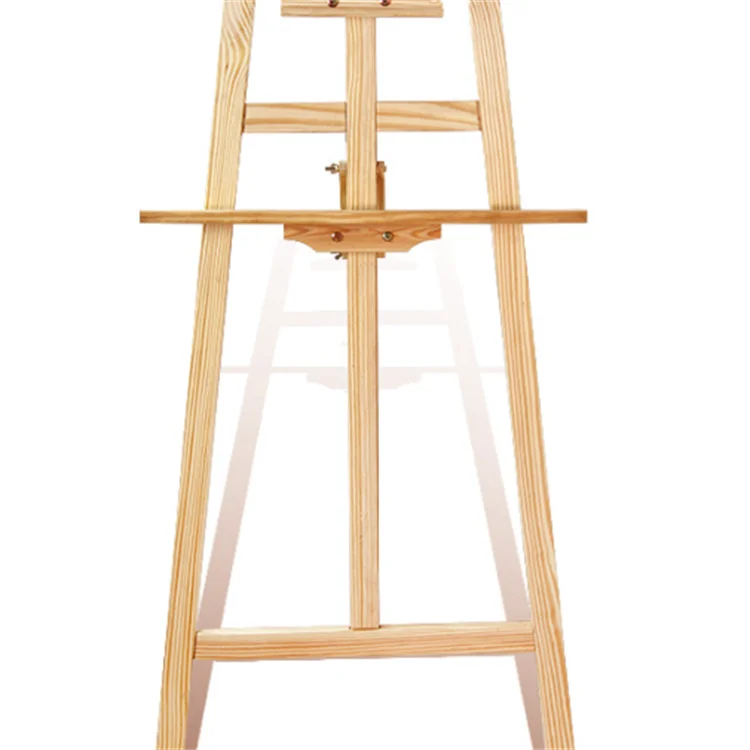 Guaranteed quality moderater price  pine easel wooden painting easle