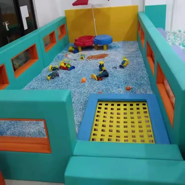 Детская игровая площадка детский Крытый песочный бассейн аксессуары для непослушного замка песочные часы керамический песок сотрясающая Песочная платформа