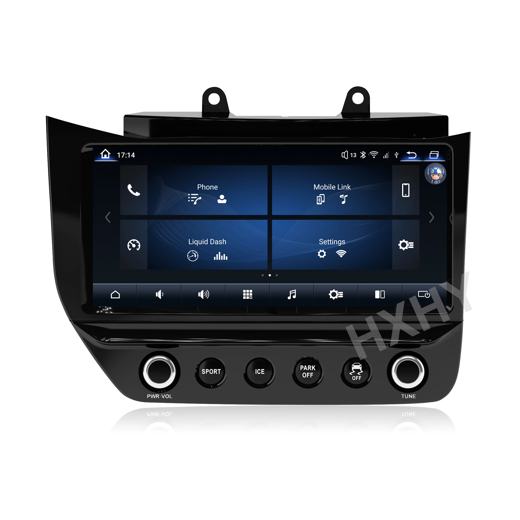 HXHY 10,1 дюймов Android 12 Автомобильный радиоплеер для Maserati GT Gran Turismo 2007-2015 CarPlay Blu-Ray экран стерео GPS навигация
