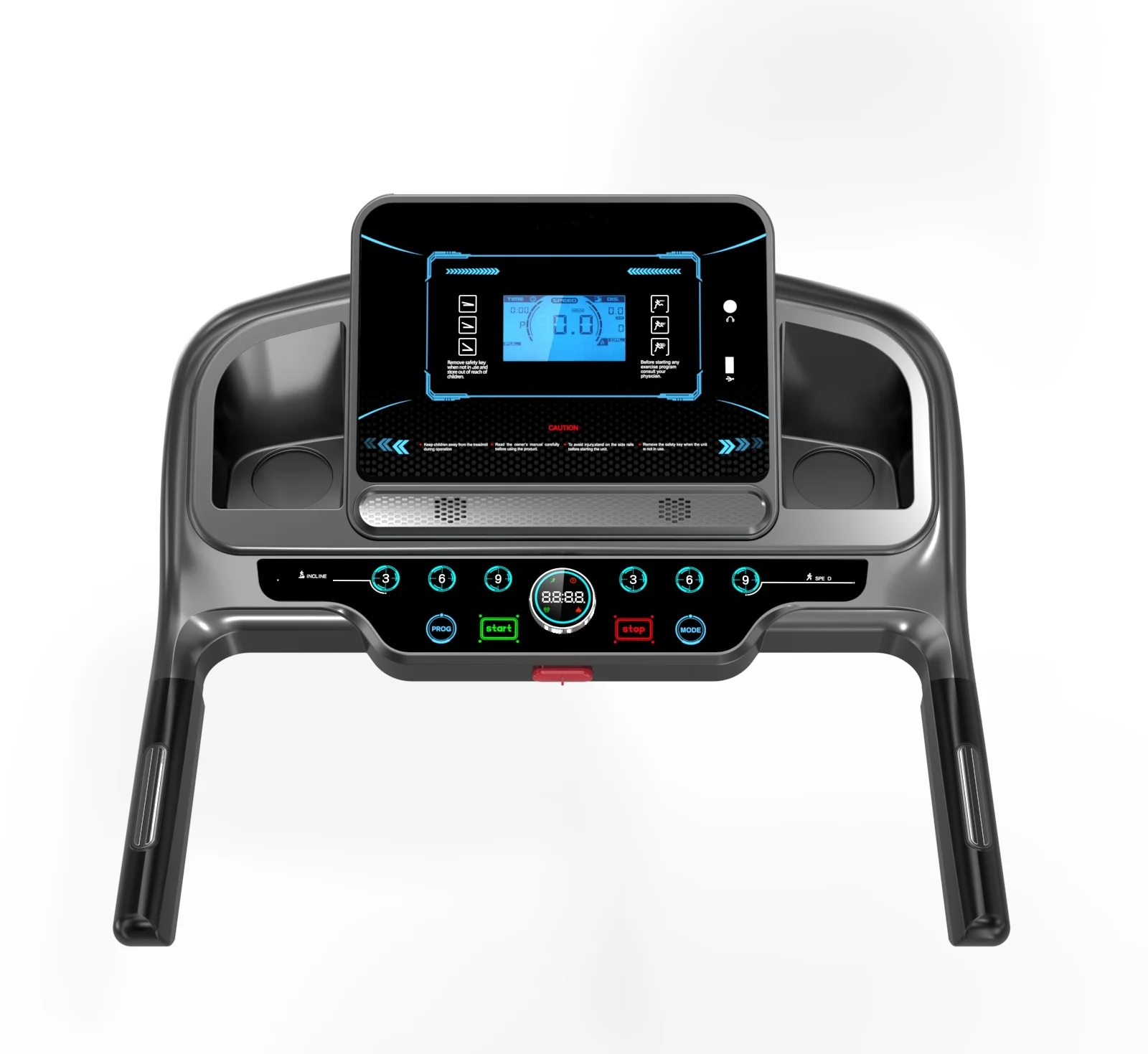 Manual Auto Incline Folding Walking Pad Electric Running Machine Treadmill