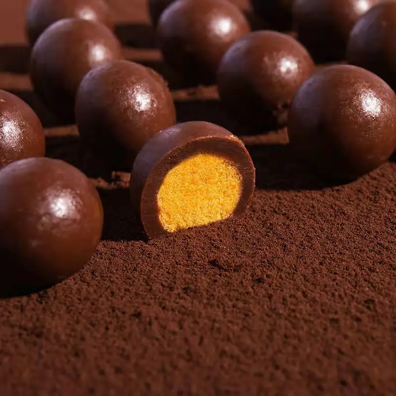 Шоколадные шарики mylike, печенье, наполненное большим количеством в упаковке, OEM в наличии