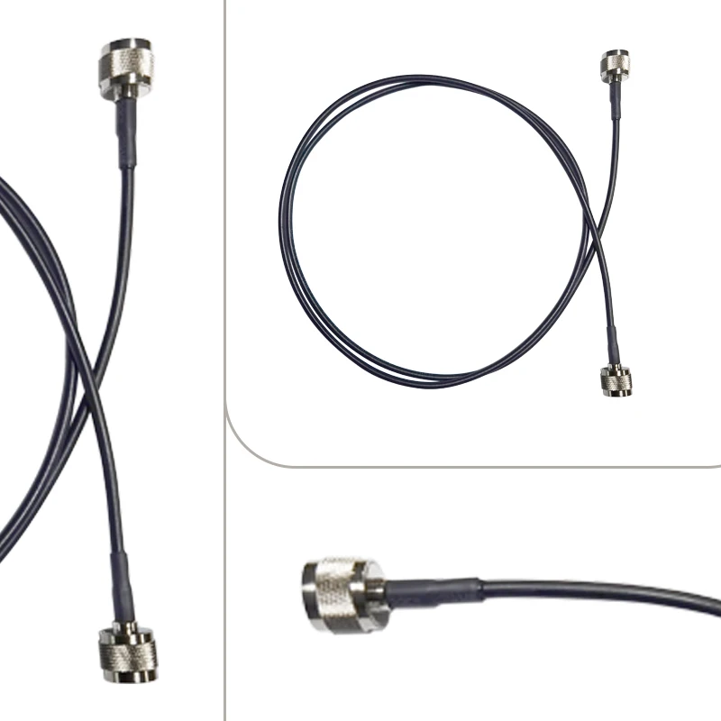 50 Ohm coaxial cable 25 ohm 100mm N male to N male Extension RG 58 or LMR 200 Cable pigtail wire extension cable