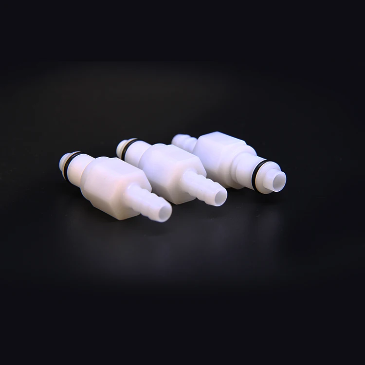 plastic quick shut-off coupling valved