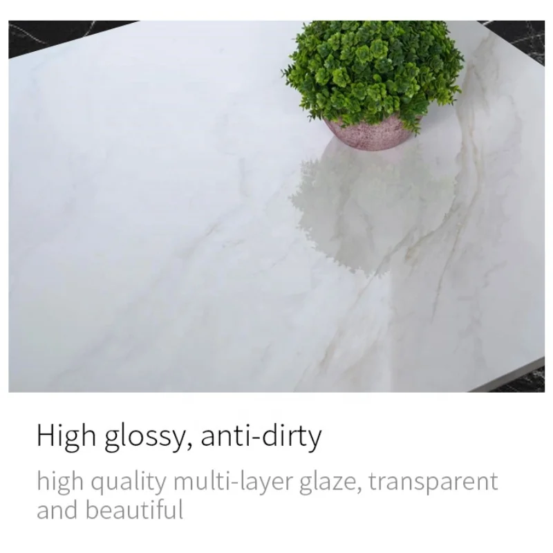 carreaux de maison sol polished marble look porcelain tiles for covering living room floor