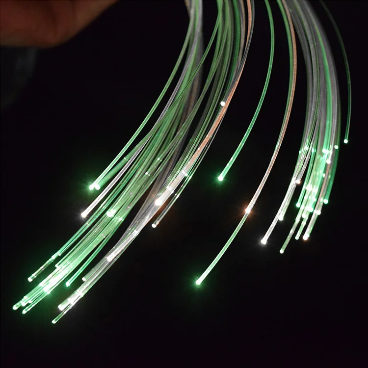 soft Pmma 1.0 mm plastic optical fiber car roof top light for starry sky ceiling