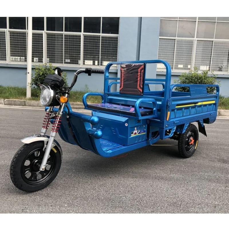 Chinese Factory Adult 2023 New Arrival Long Range Powerful Motor Farm Tricycle Cargo Tricycle