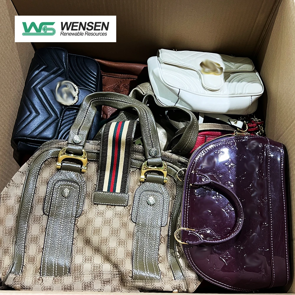 Used Original Thrift Bags Leather Luxury Italy Brands Second Hand Bag In Box