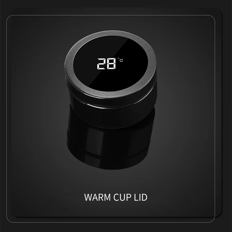 New Smart Thermos Flask 304 Stainless Steel Business Gift Temperature Measuring Cup Temperature Thermos Flask Custom Logo