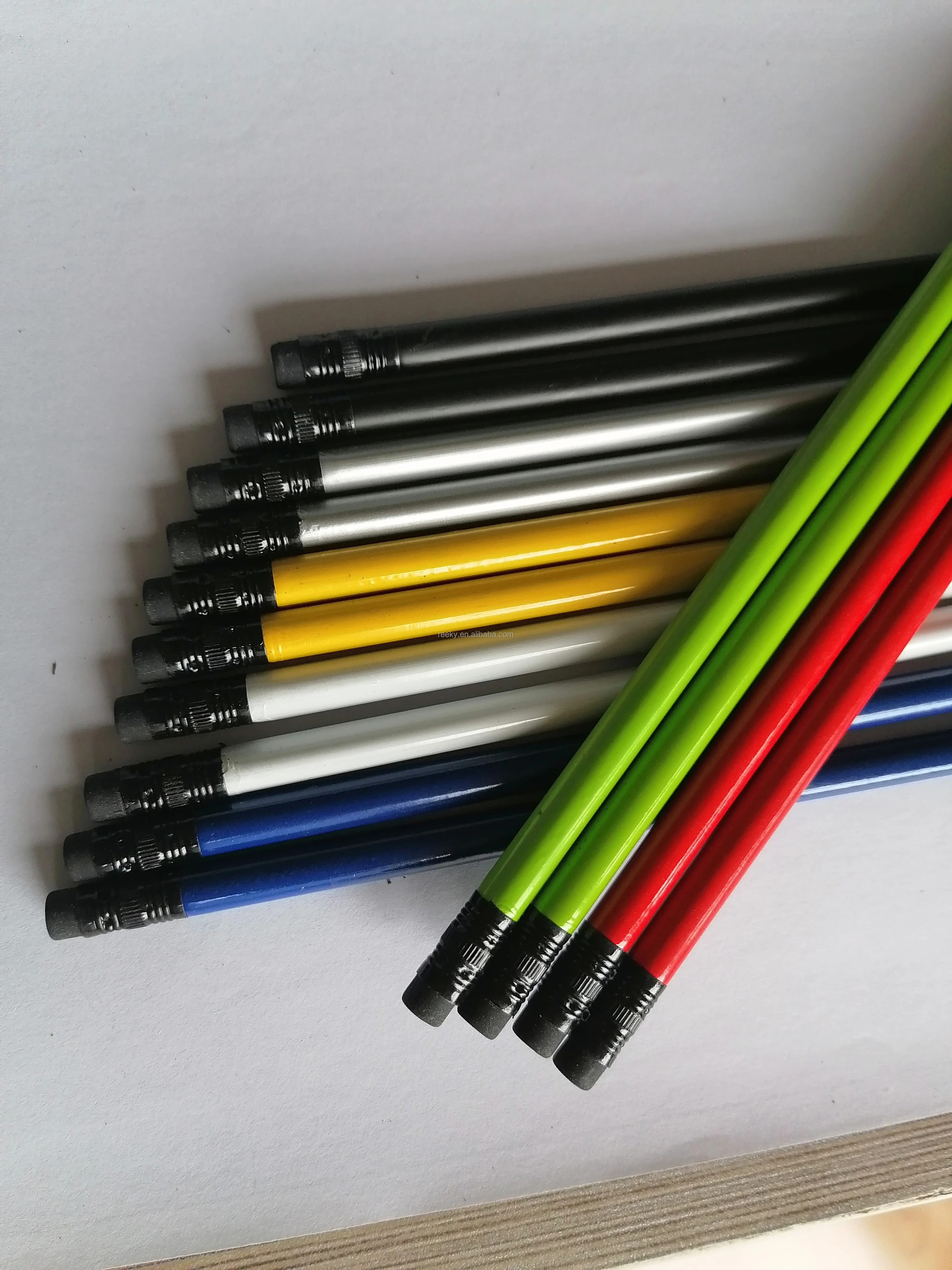 Bending Stationery Soft Bendable HB Pencil with Eraser Flexible Soft New Folding for Children Bulk Deformation Colorful Stripe