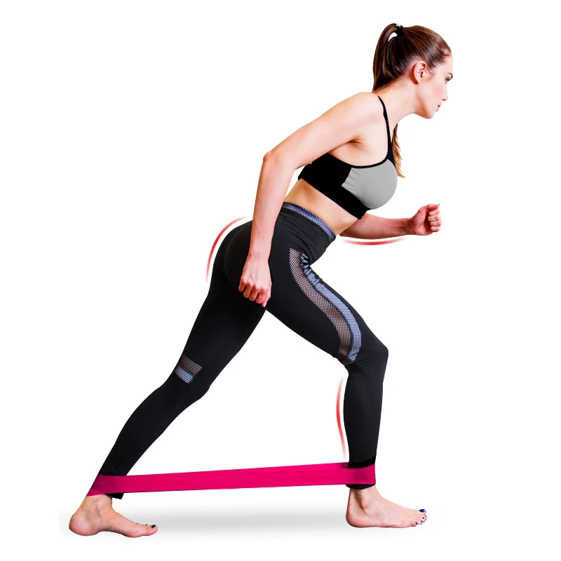 Dropshipping Stretch Cord Exercise Circular Natural latex Resistance Band