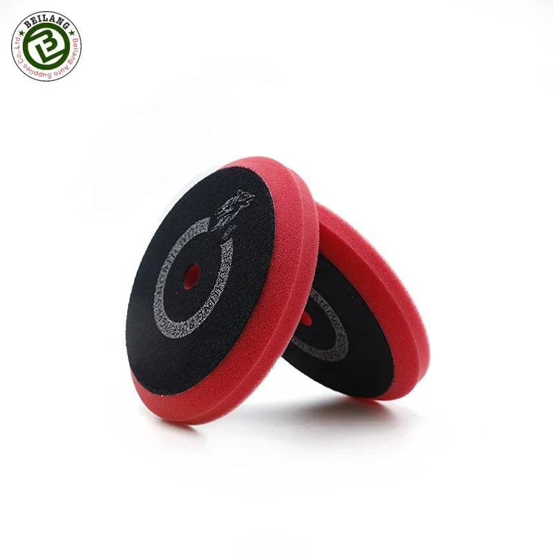 
150mm Red Polishing Sponge Pad Buffer Pad For Car Waxing Finishing 