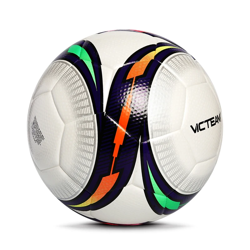 World-Class Golf Surface Size5 Thermally Bonded Soccer Ball,Custom Print Modern Race Football China
