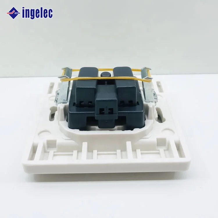 Ingelec French three-prong wall switch socket electrical products official brand 16A current 220V