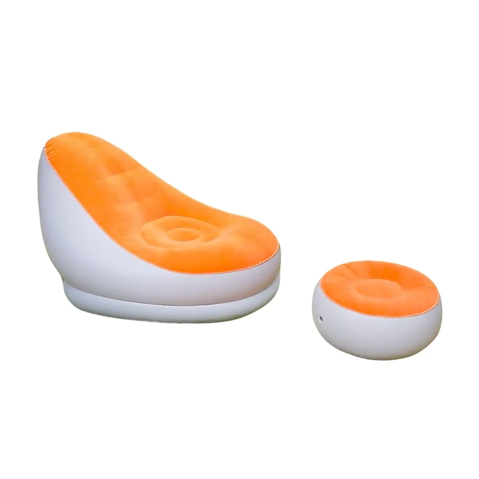 New Design Lounger Air Chair Leisure Round Inflatable Sofa