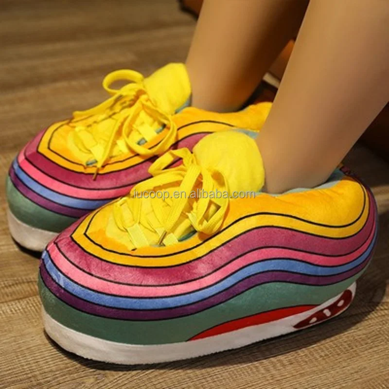 Hot sale indoor slippers winter boots casual sneaker plush fluffy home slippers cozy winter warm sneaker house shoes