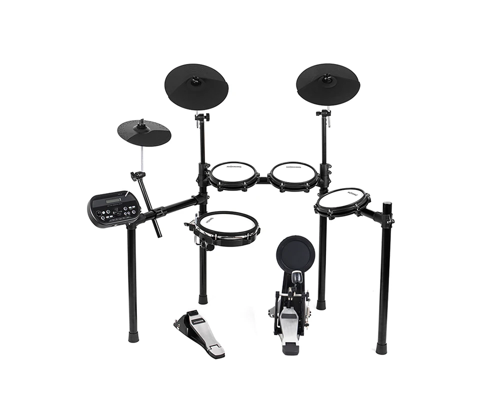 China Manufacture Timbre Diversity Sensitive Sensing Music Drum Instruments Mesh Electronic Drum Set