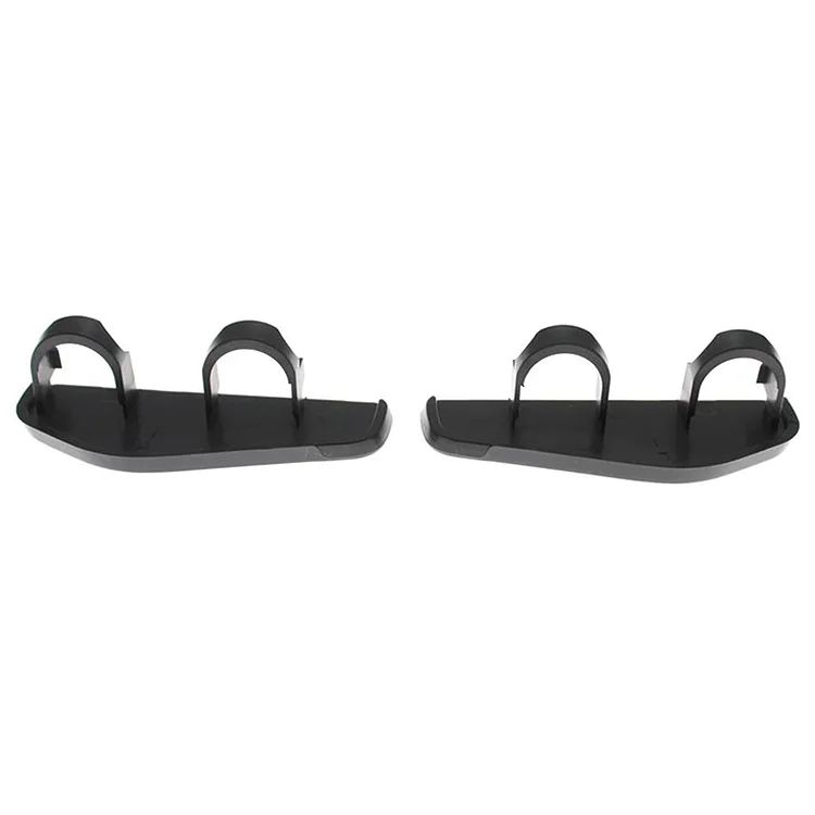 L+R Headlight Washer Spray Nozzle Jet Cover Cap For BMW 3 Series E46 1998-2004 61677066847 61677066848