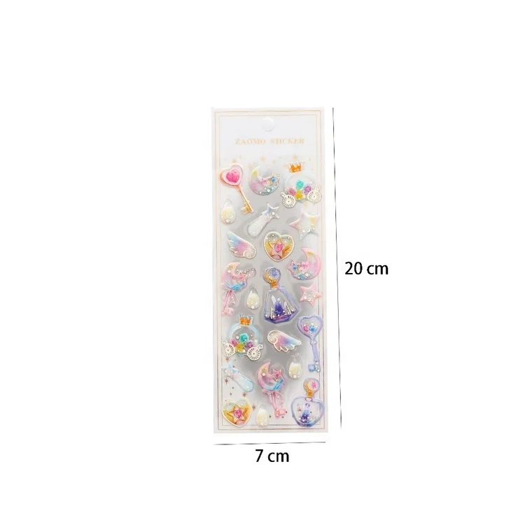  20mm*7mm/Piece Cheap Price New Design Women Finger Stickers Heart Shape Nail Art