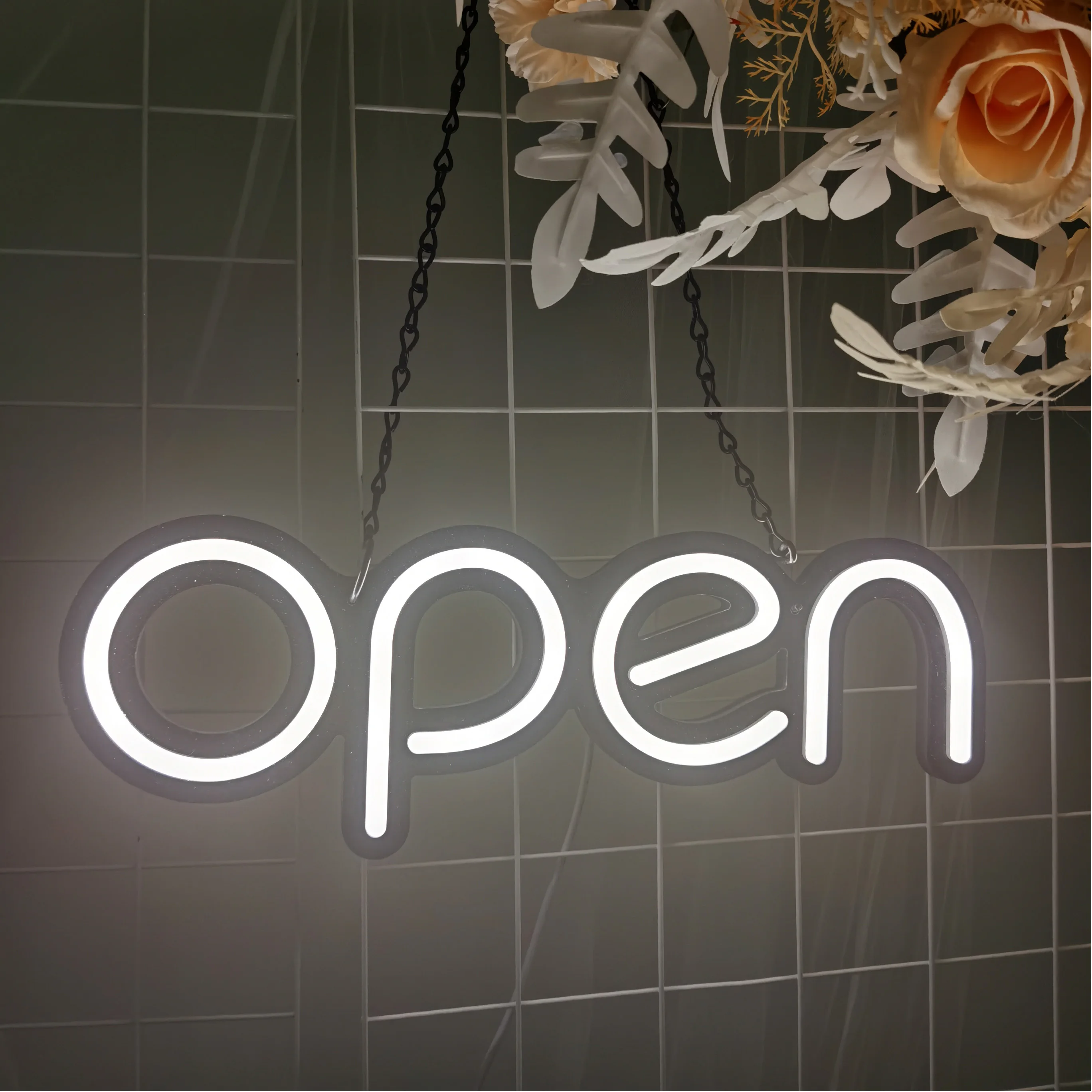 Tonight  LED open neon sign  custom neon light sign