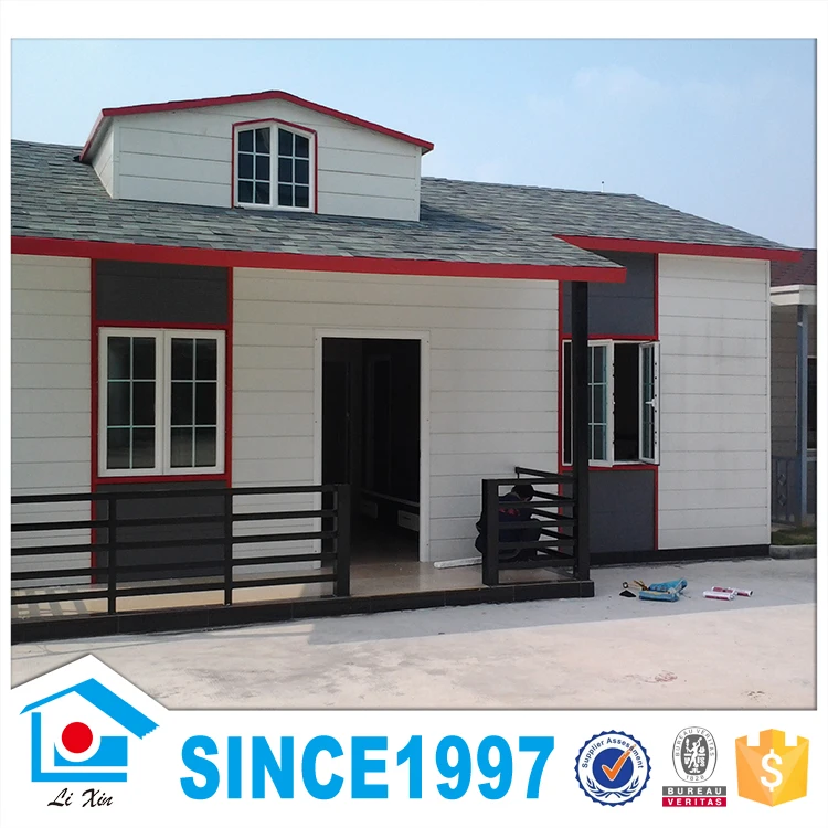 Prefabricated simple small villa plans