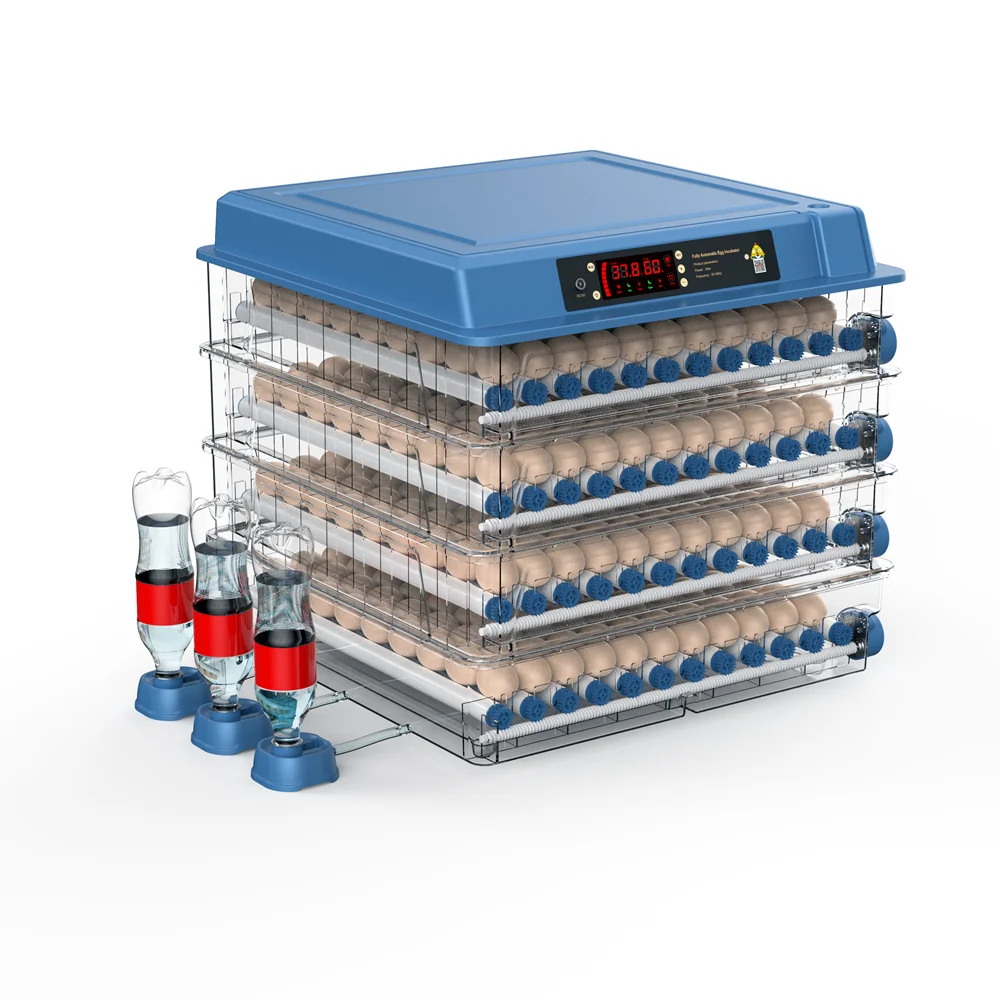 Dual Dower supply automatic 300 eggs Quail Egg Incubator 200 eggs mini incubator
