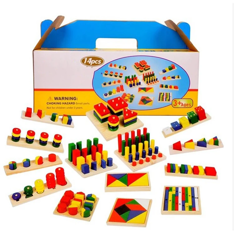 
Hot New Product Baby Matching Board Montessori Teaching Kids Educational Montessori Wooden Toys 
