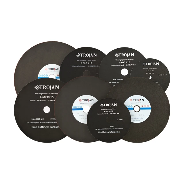 High Quality Aluminium Oxide Cut Off Wheel Resin Bond With Abrasive Blades From 6 inch  (150mm) Up To 20 inch (508mm)