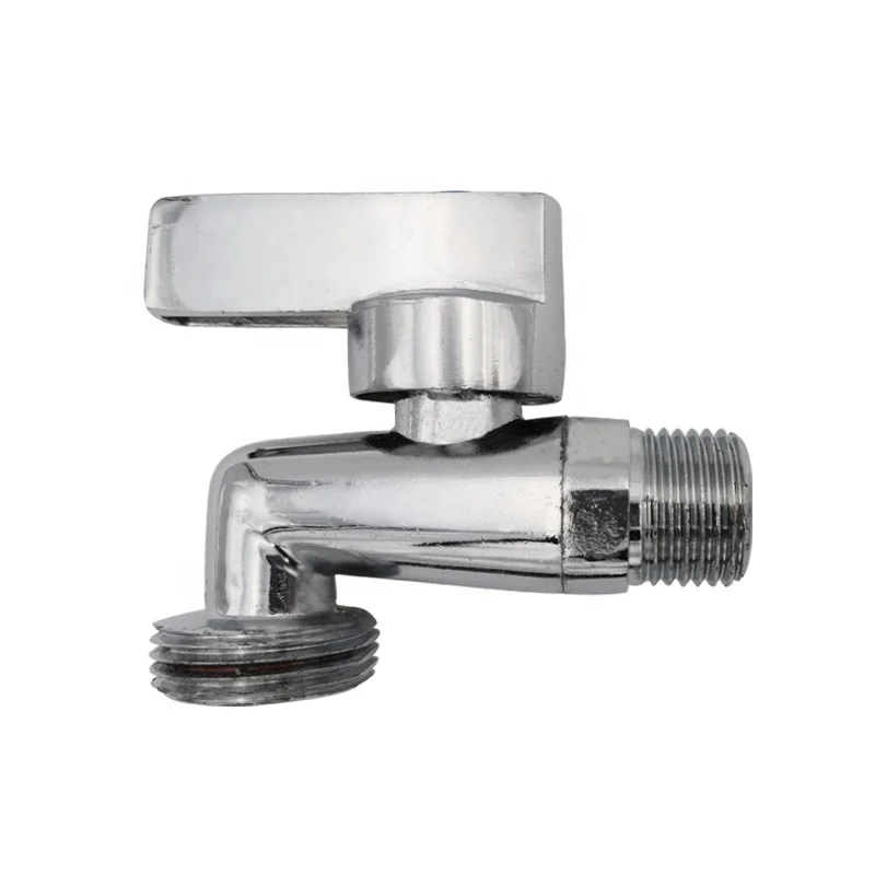 
zinc washing machine bibcock 1/2' cold water faucet outdoor wall mounted tap 
