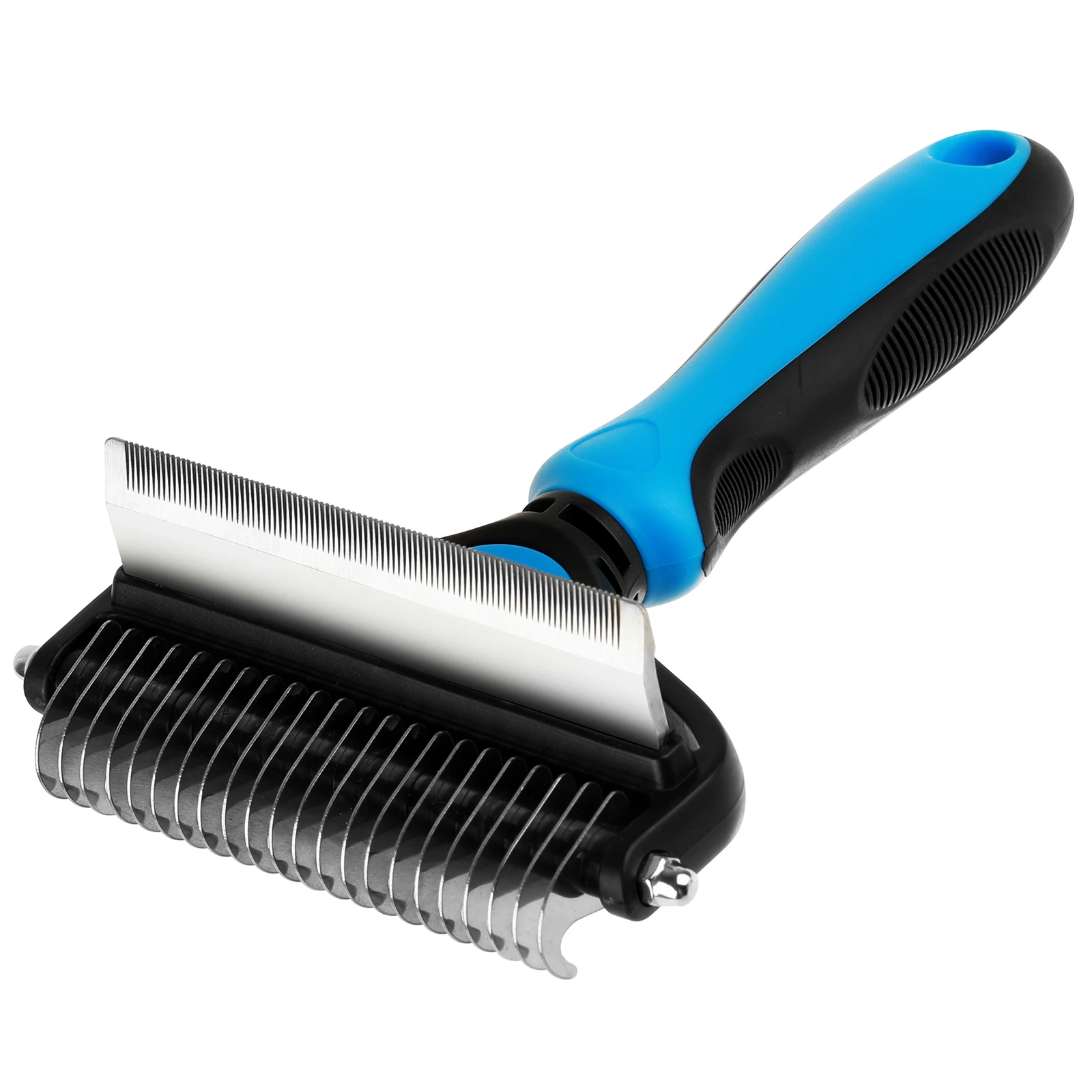 
lepai Remove flea Deshedding Tangles and Flying Hairs 2 Sided Pet Grooming Tool Cat Dog Brush Comb 