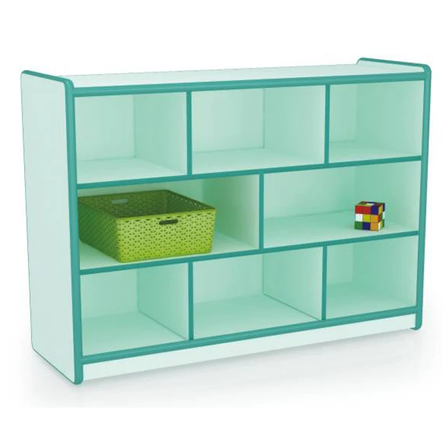 Пластиковый витринный органайзер для дошкольного ребенка, деревянный шкаф для детского сада, классная книга, мебель для детского сада, хранение игрушек, полка для детей